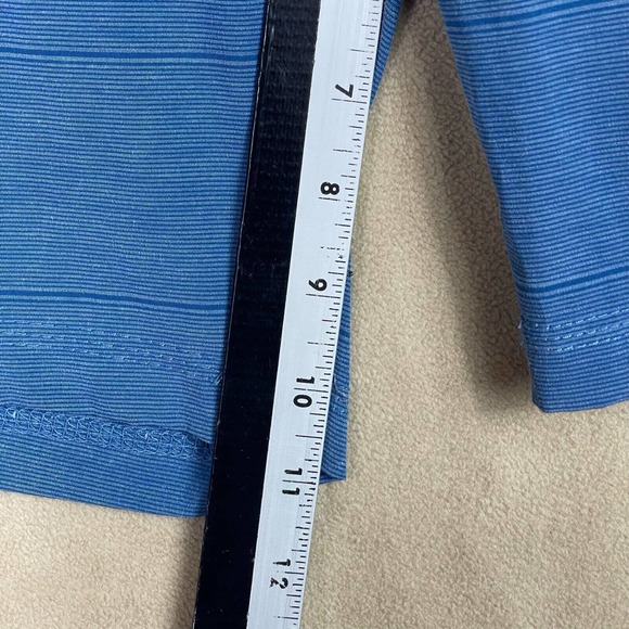 Hang Ten Mens 34 Board Short Blue Striped Mid Rise Pockets‎ Relaxed Fit - Picture 6 of 14